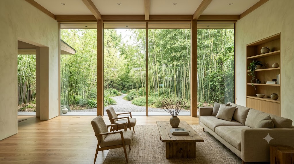 Frameless Architectural Window Walls Overlooking Nature